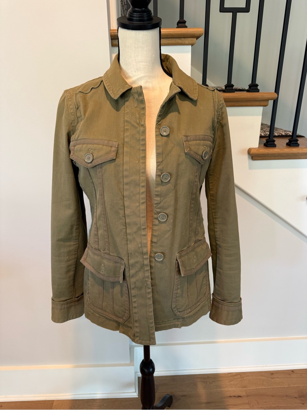 Marc By Marc Jacobs Olive Green Utility Jacket